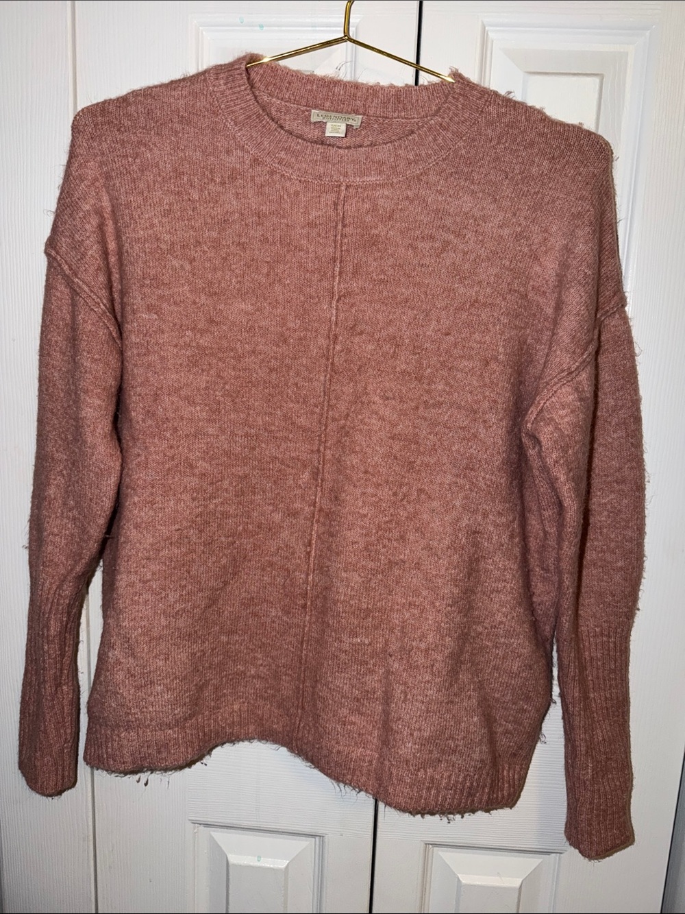 Cozy Rose Crewneck Sweater - Women